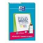 Blok bristolkaarten Oxford 105 x 148, 30 niet-geperforeerde kaarten Q5/5 - Oxford